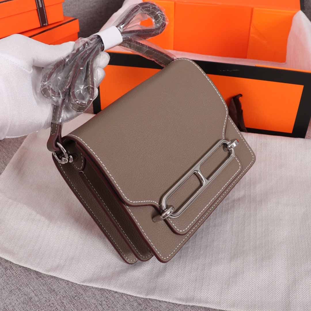 Replica Hermes Aaa-Roulis Mini Bag 18Cm/22Cm1:1High-quality replica