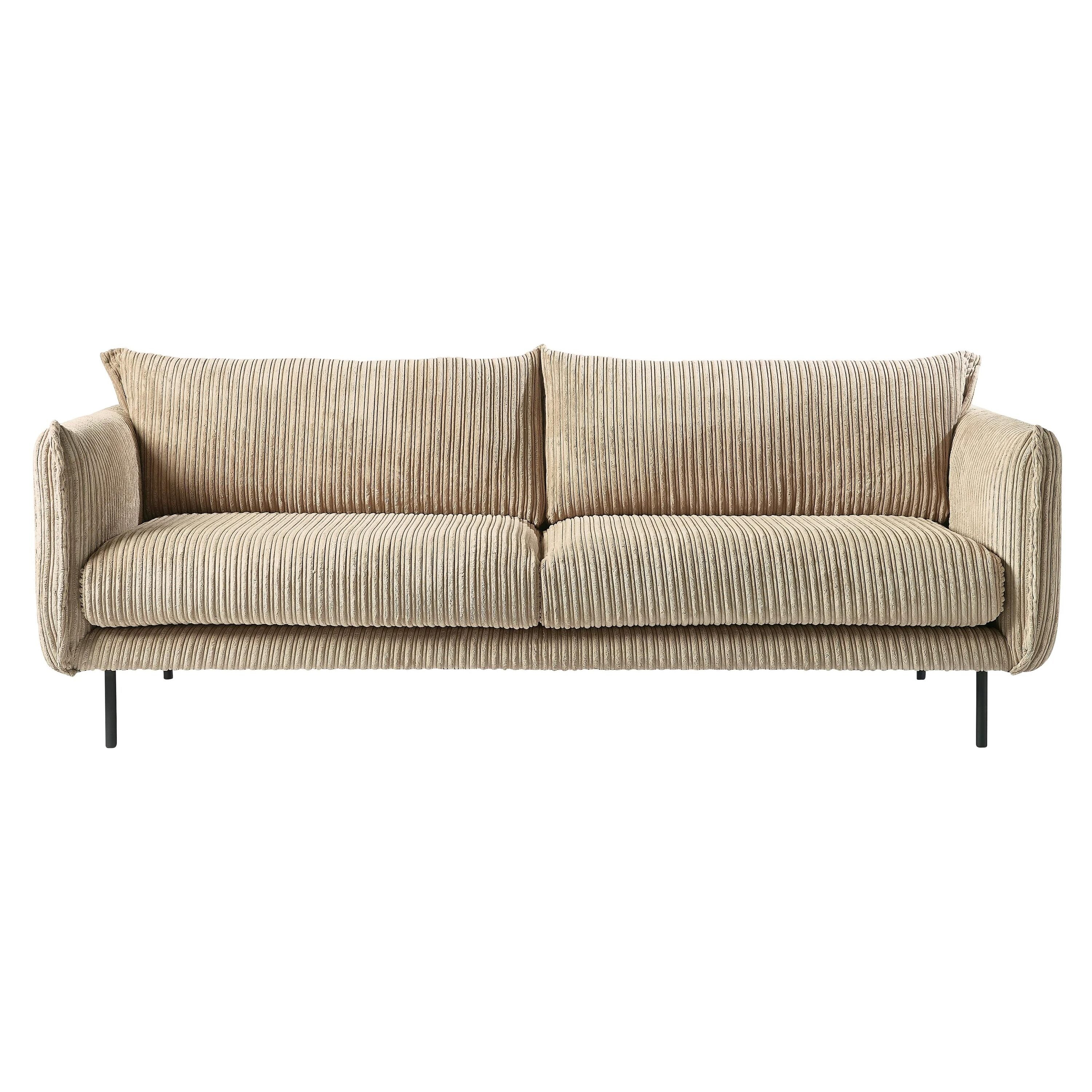 Blokker Ribbon 4-zitsbank - Rib - Mink