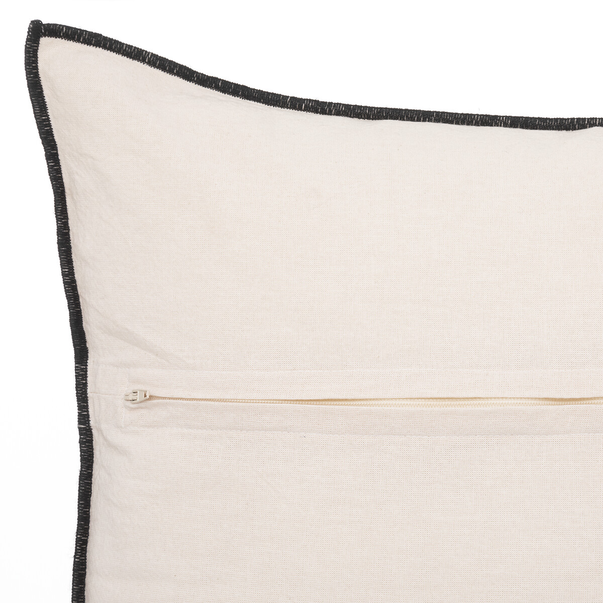Cushion "Linah", cotton Beige, 45x45 cm