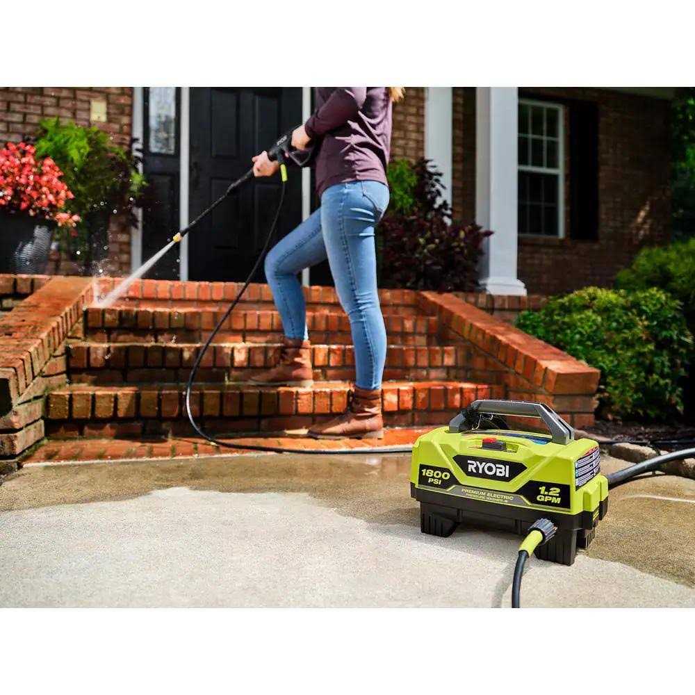 RYOBI 1800 PSI 1.2 GPM Cold Water Electric Pressure Washer - Image 2 RYOBI 1800 PSI 1.2 GPM Cold Water Electric Pressure Washer - Image 2