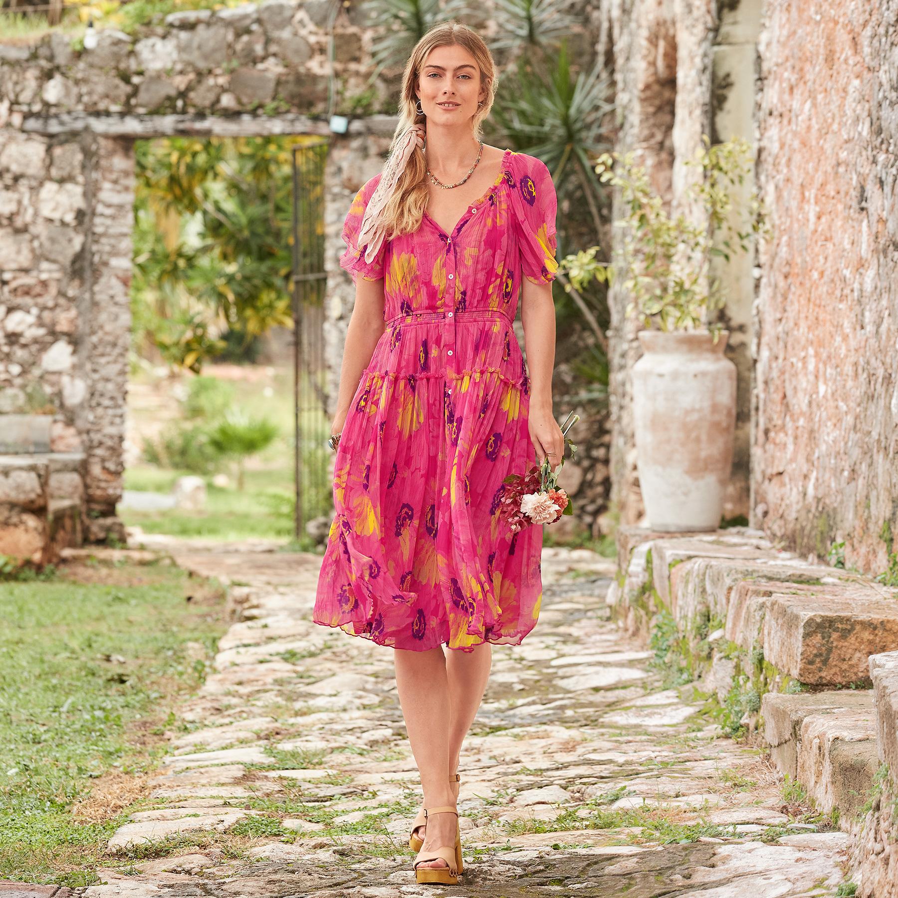 Cressida Day Dress - Sundance Clothing