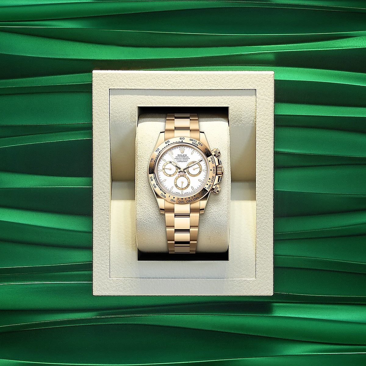 Rolex Cosmograph Daytona 40mm, 18k Yellow Gold, Ref# 126508-0001(1:1 replica) - Top club