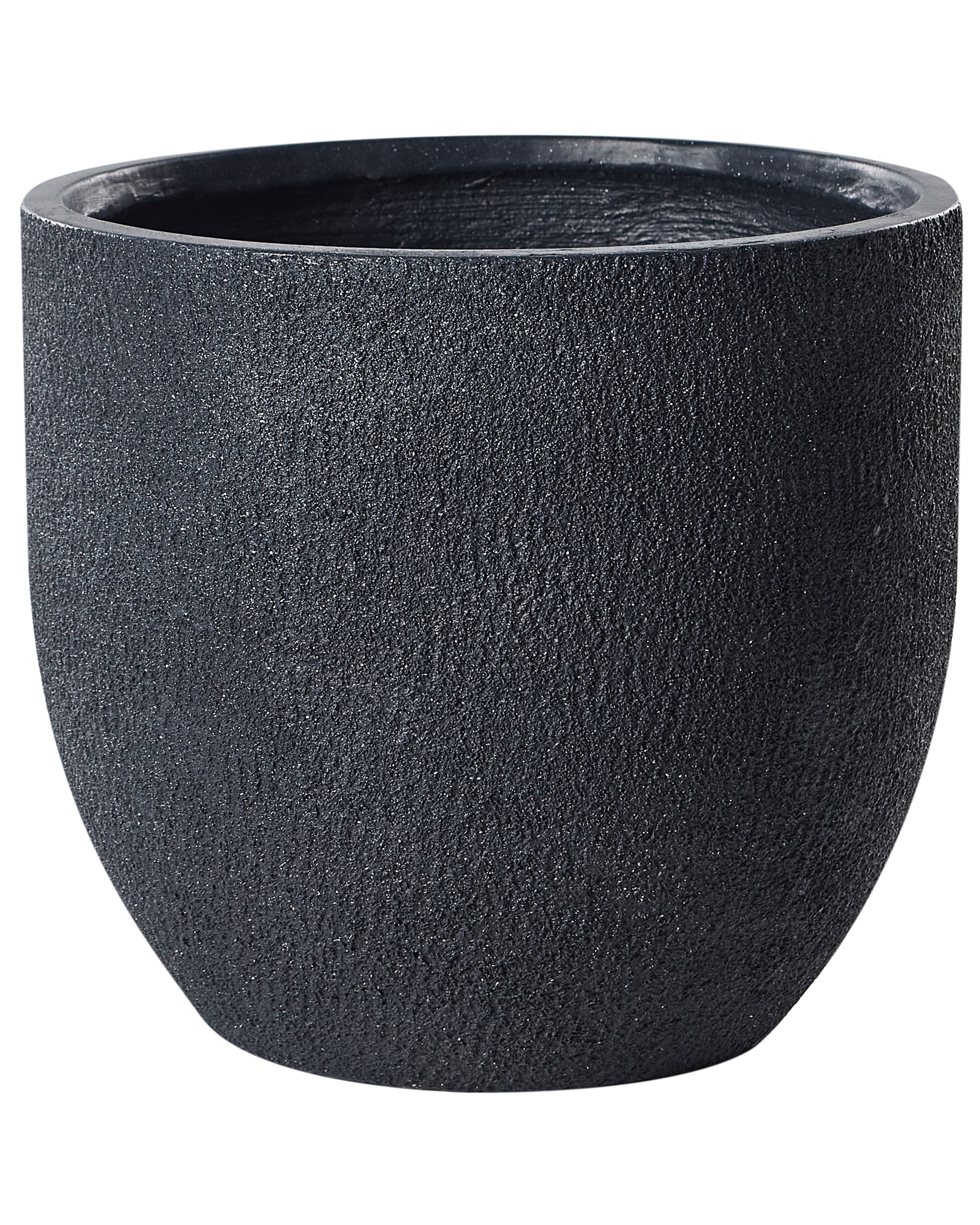 Plant Pot KANNIA 36 cm Graphite Grey