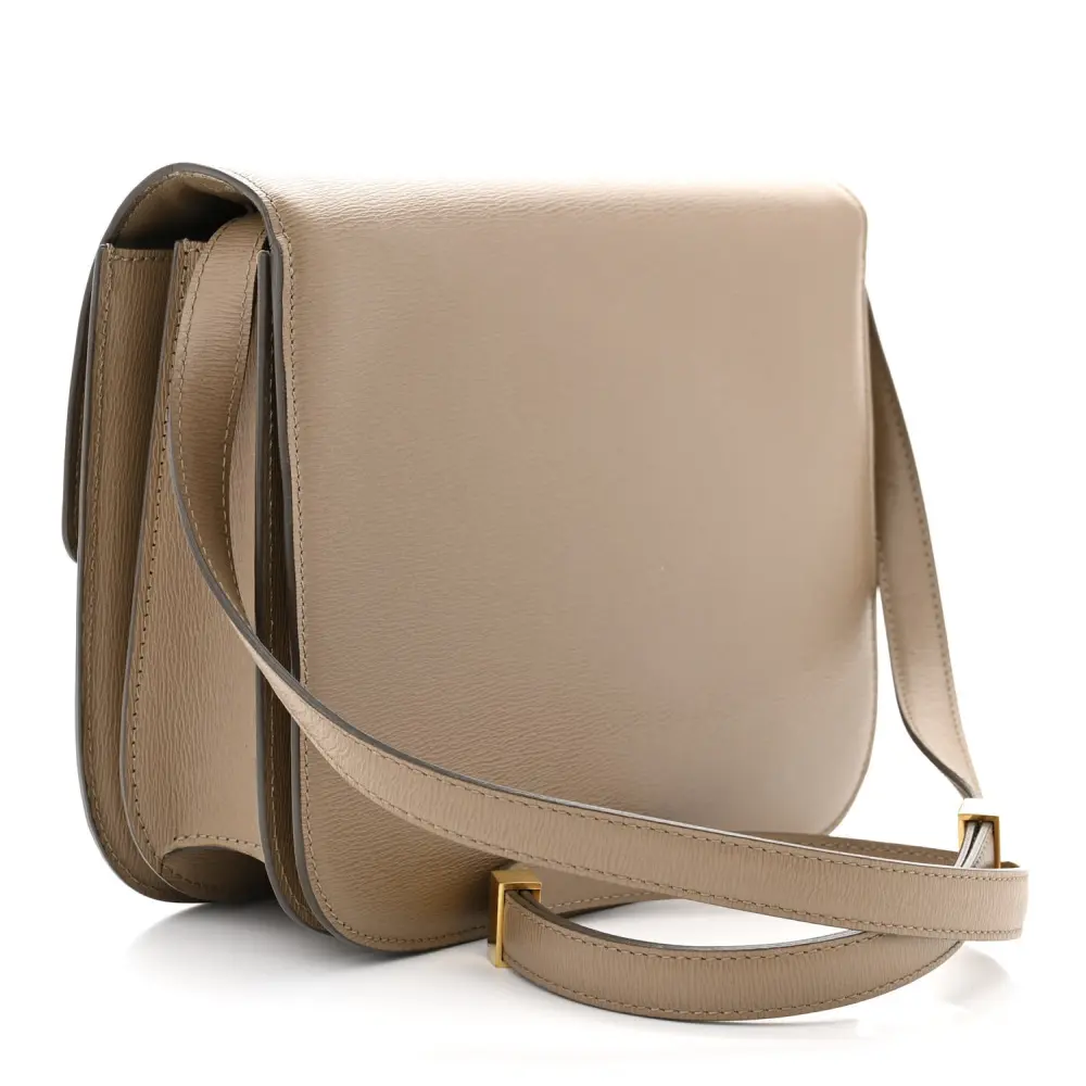 Celine Taupe Replica Handbags – Medium Classic Box Flap Bag1:1High-quality replica