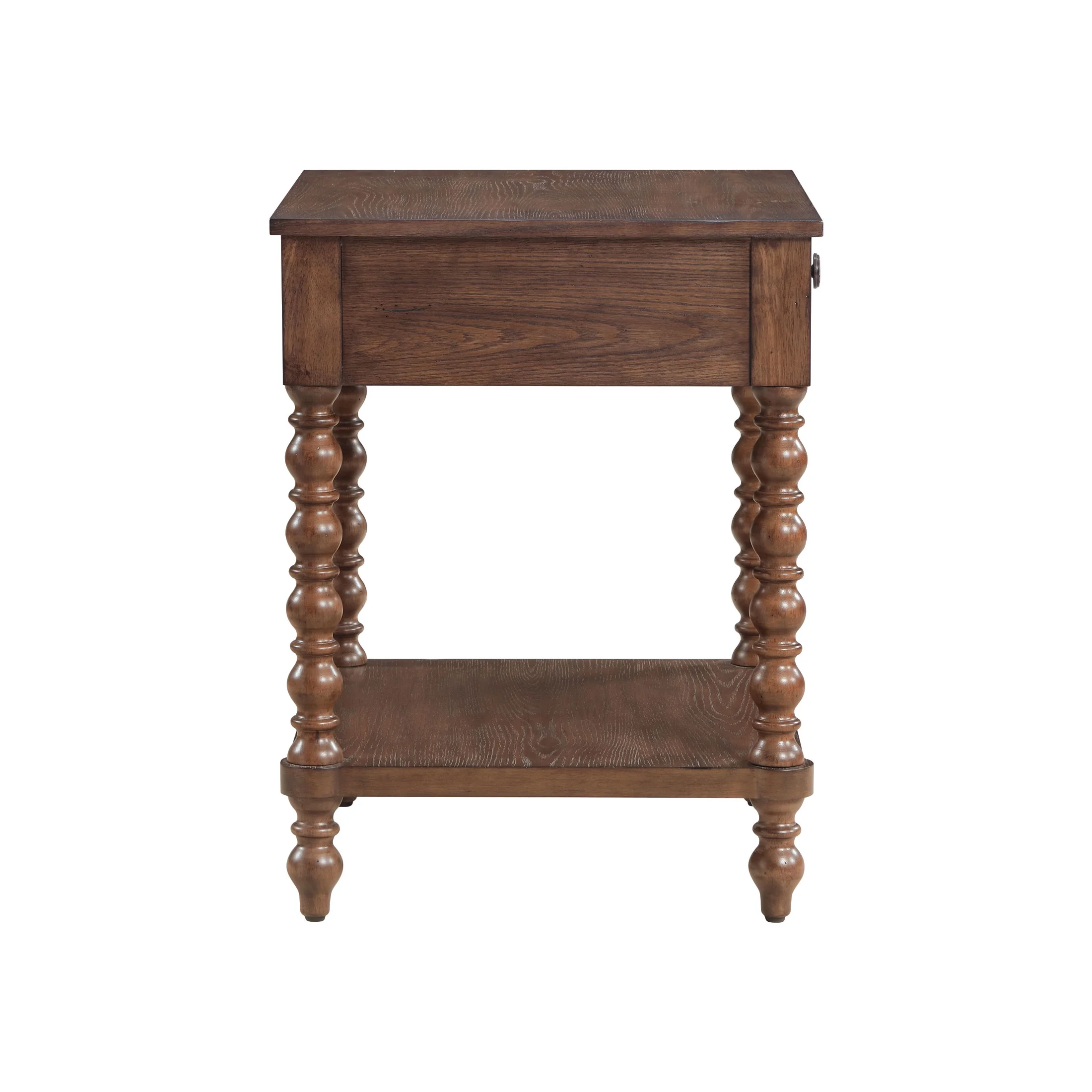 Pioneer Woman Harper Spindle Nightstand with USB Charging Ports, Adults and Teens, White Finish - Image 25