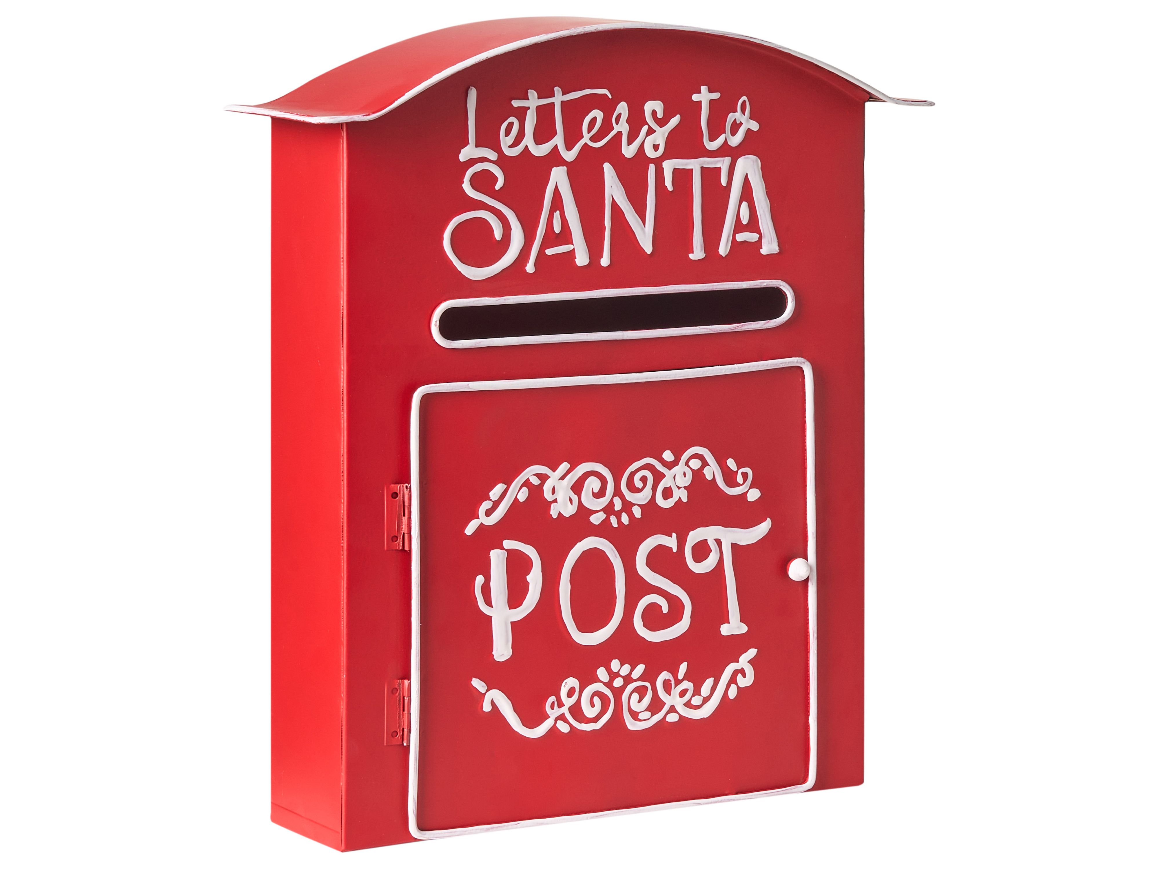 Santa Post Box ESPOO 30 cm Red