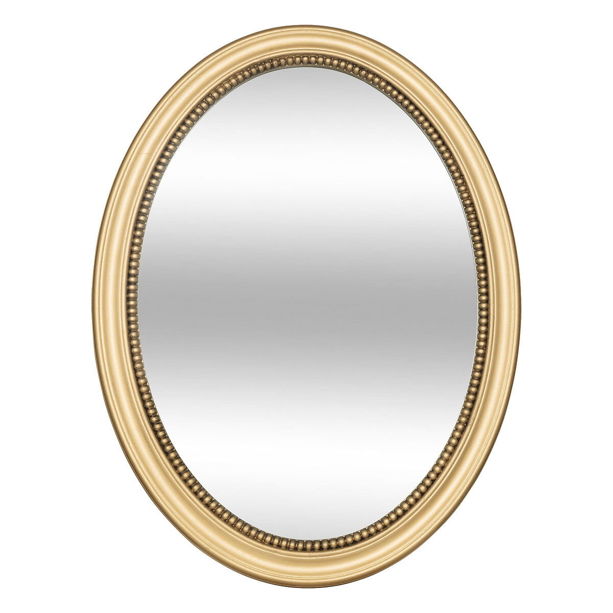 "Victoria" round moulded mirror Golden, 53x40 cm