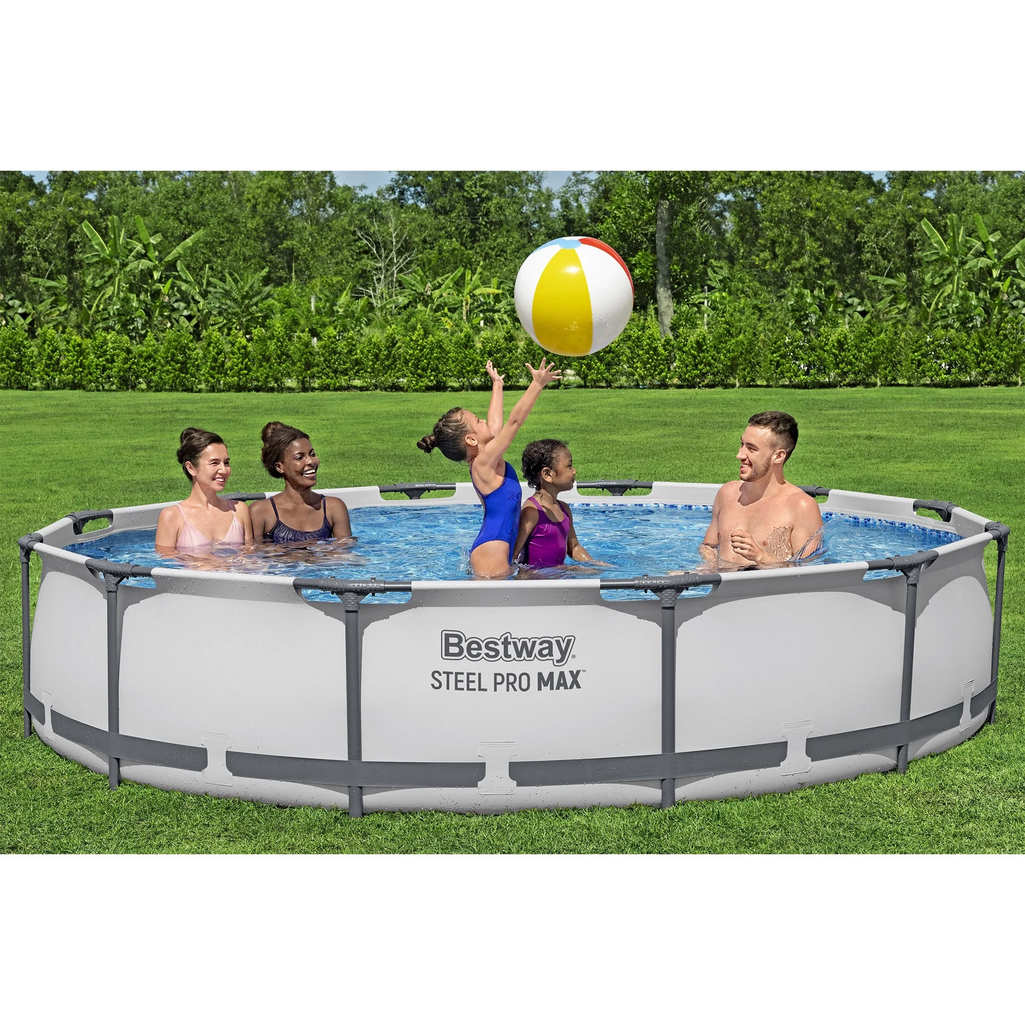 Bestway Steel Pro MAX 10' x 30" Above Ground Pool Set Round - Image 34