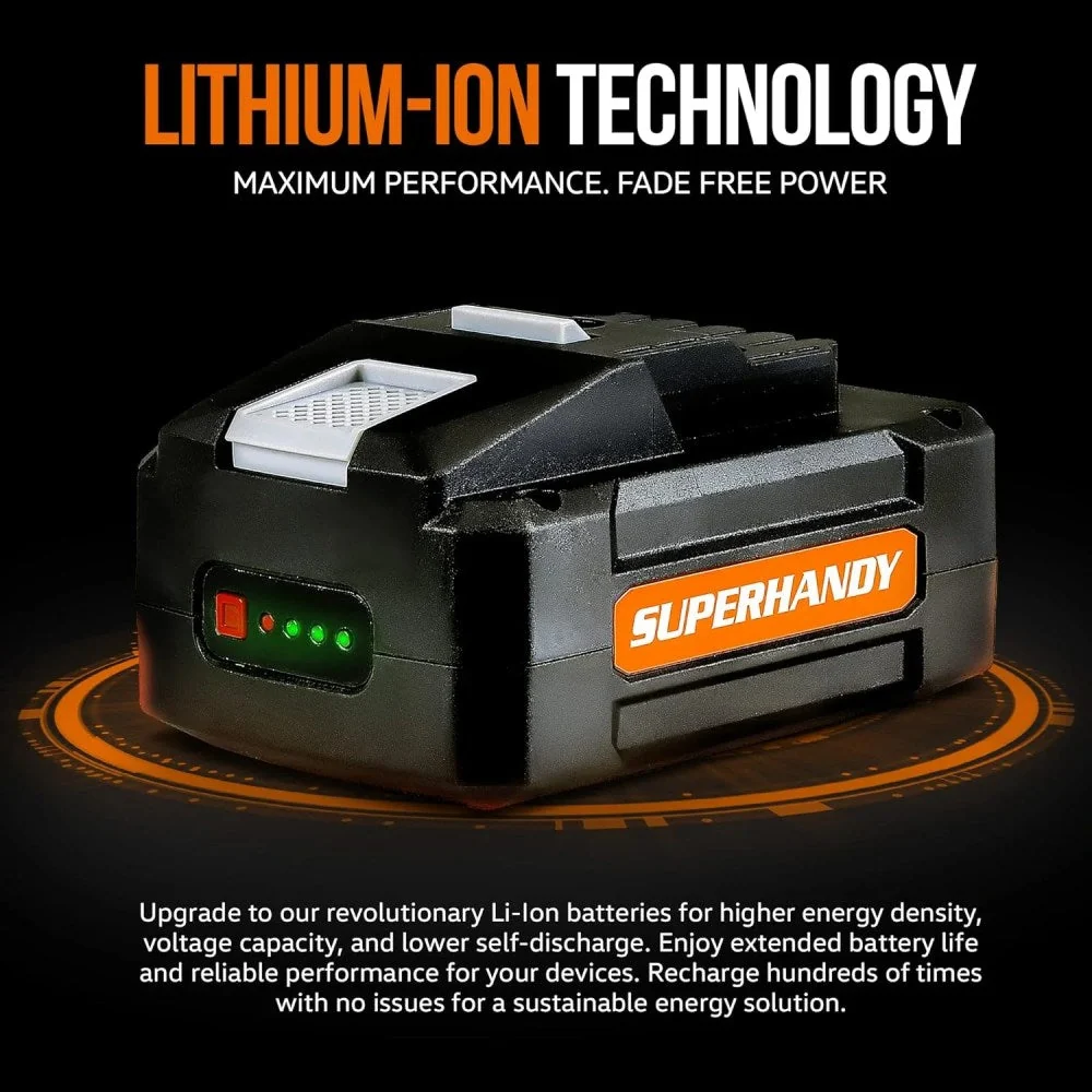 SuperHandy 48V 2Ah Rechargeable Lithium-Ion Power Tool Battery - Image 6 SuperHandy 48V 2Ah Rechargeable Lithium-Ion Power Tool Battery - Image 6