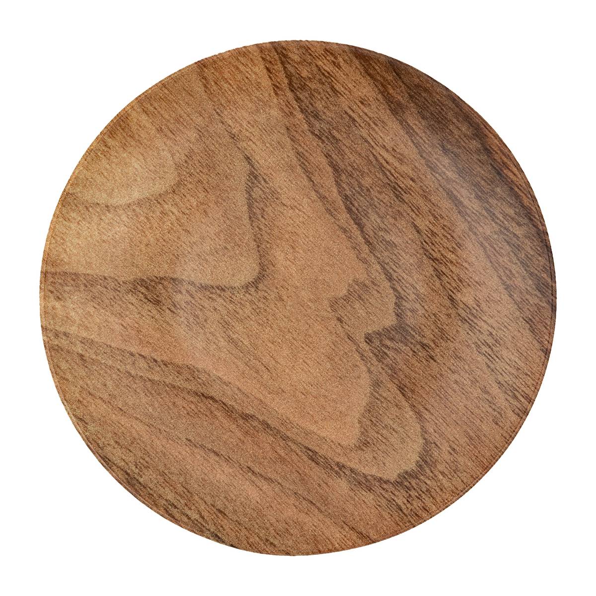 Dessert plate "Bois Mood" D.20 cm, Brown