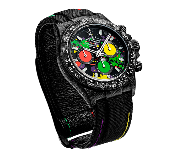 ROLEX Diw Daytona carbon motley 40mm oyster black(1:1 replica) - Elite Watch Atelier