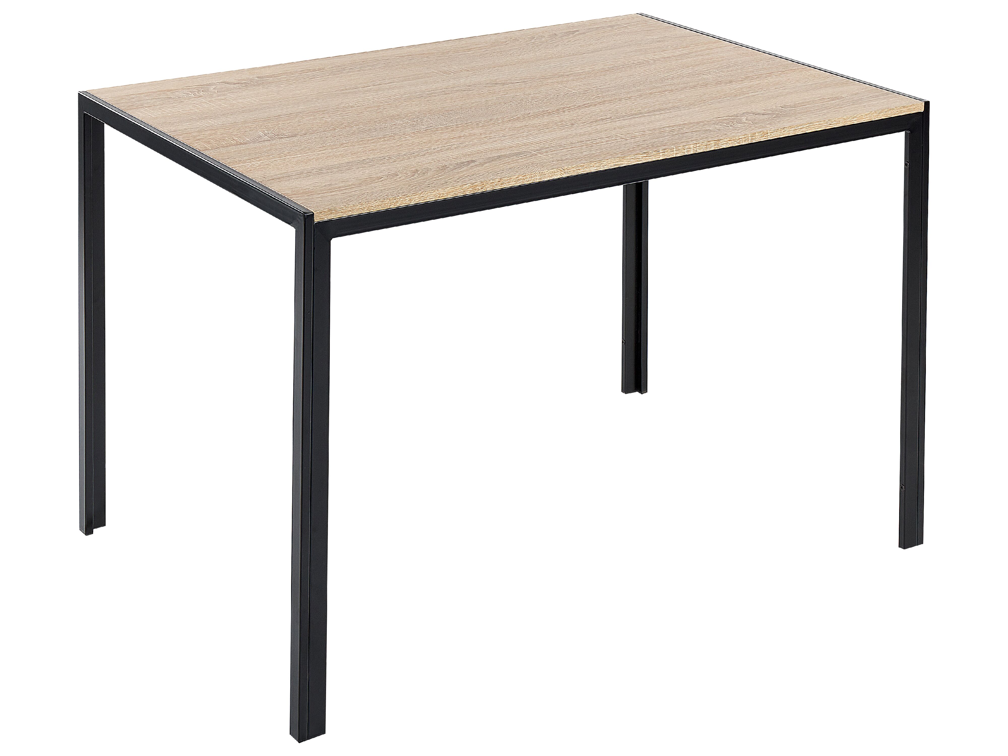 Dining Table NEWFIELD Light Brown 120 cm 80 cm