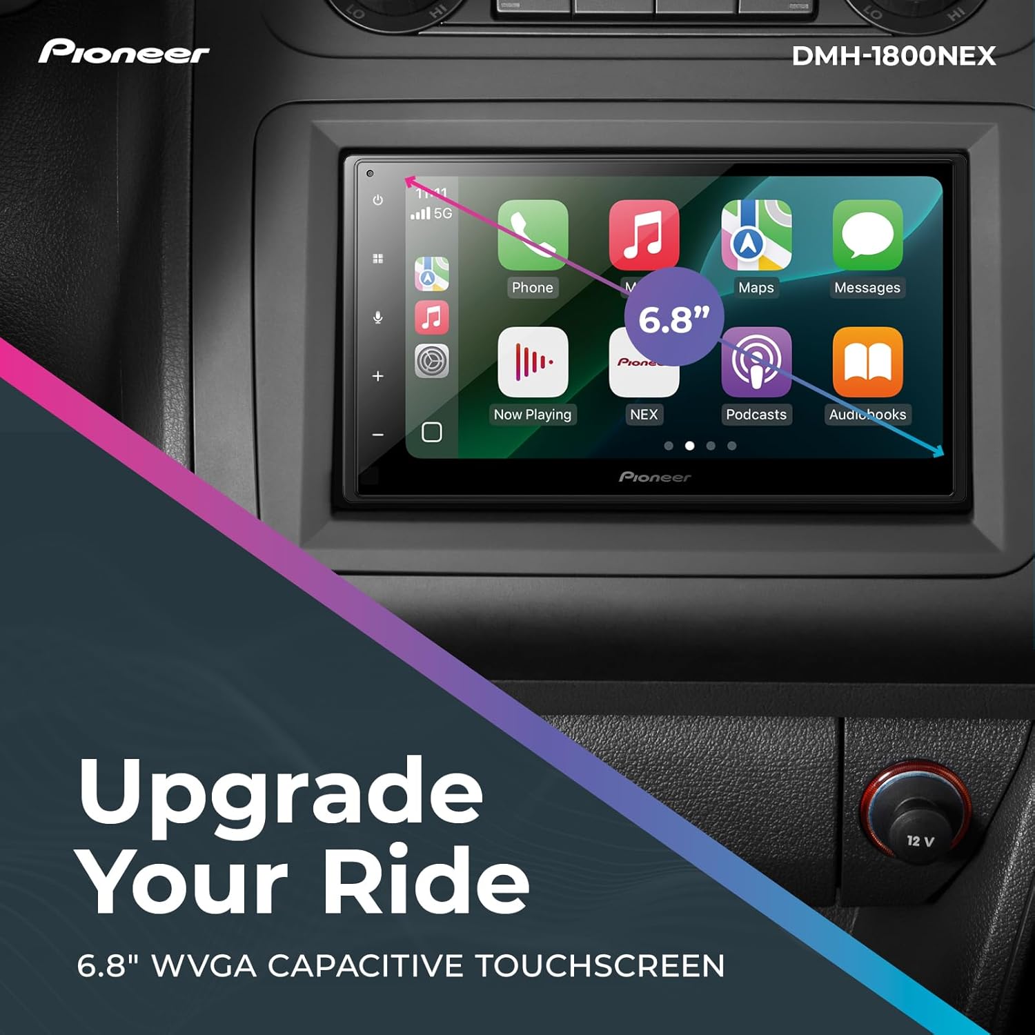 Pioneer DMH-1800NEX 6.8