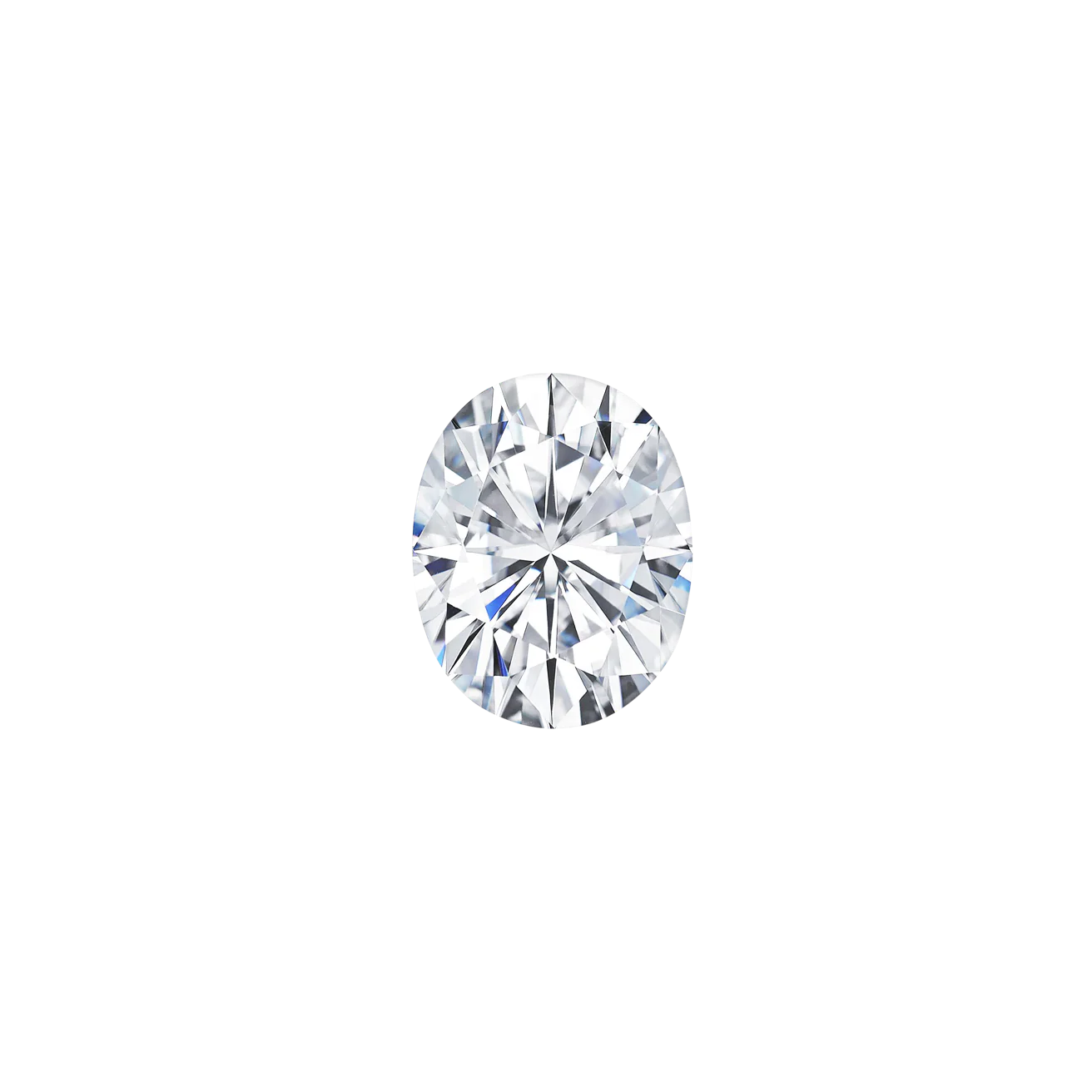 The Oval Moissanite