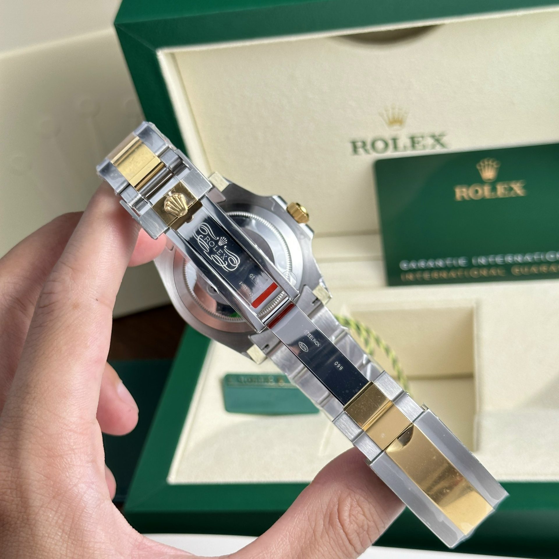 Rolex Replica Watch Submariner Date 126613LN Demi Gold Black Dial VS Factory 41mm - Top club