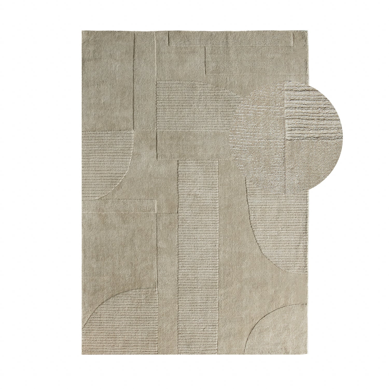 Blokker Shapes Vloerkleed 160 x 230 cm - Sage Green