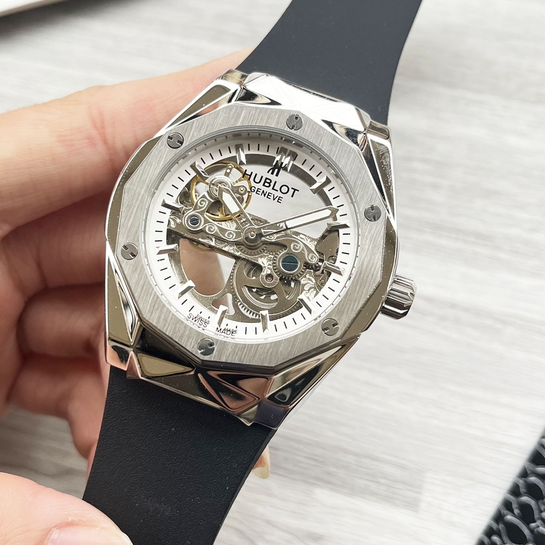 Hublot BIG BANG series, 46 mm Malaysian rubber strap(1:1 replica) - Top club
