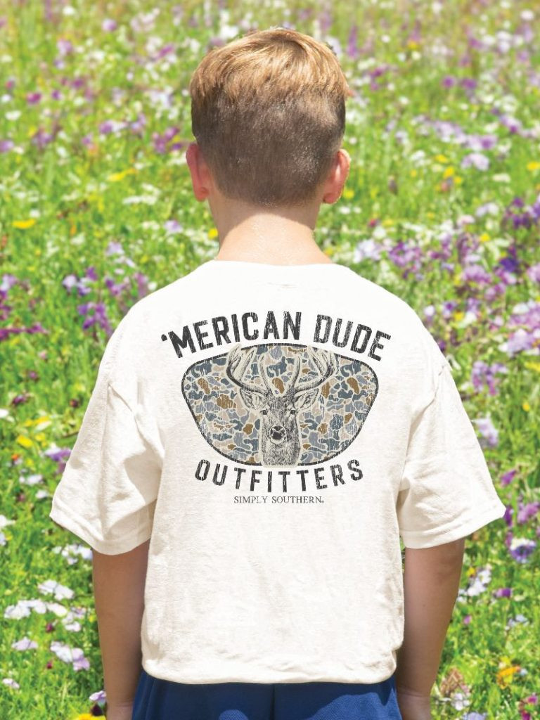 YTH-MN-SS-DEERDUDE-LINEN - Simply Southern Outlet