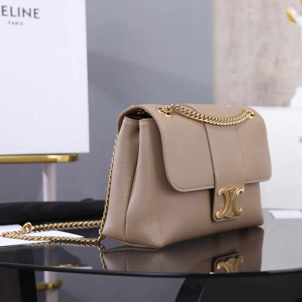 CELINE Medium Celine Victoire Bag in SUPPLE CALFSKIN1:1High-quality replica