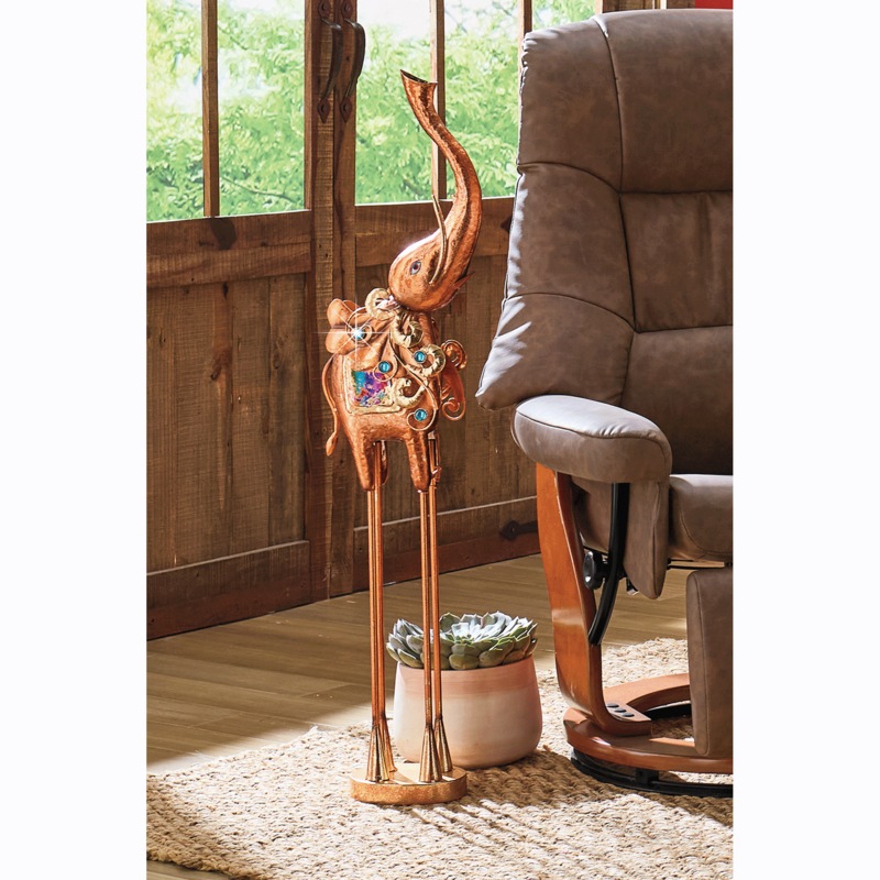 Tall Elephant Statue - MIDNIGHT VELVET CATALOG