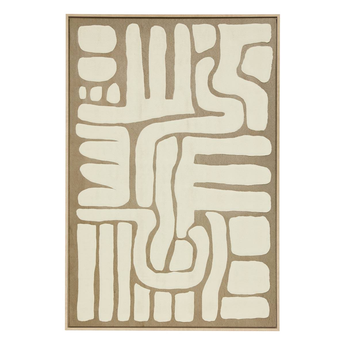 3D Canvas "Marcella" Brown, 60x90 cm