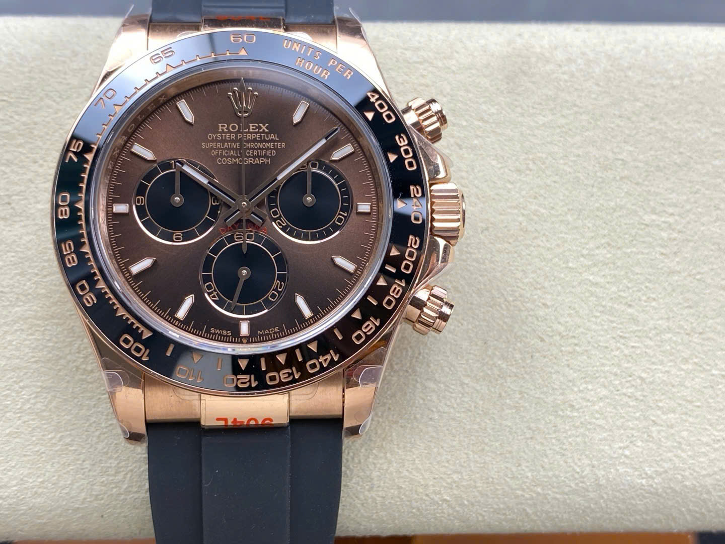 Rolex Cosmograph Daytona M116515LN-0041 Replica Watch Weight 152 Grams QF 40mm - Elite Watch Atelier