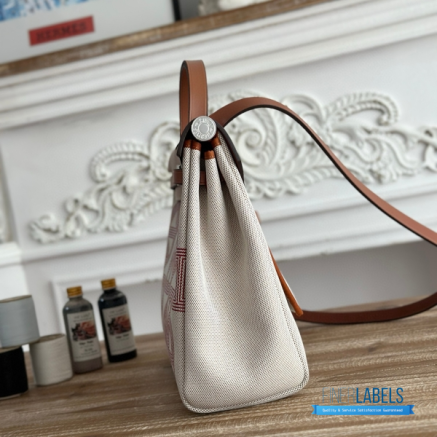 Hermès Herbag Zip 31 Bag | 31x25x10 cm | Luxury Canvas & Leather Shoulder Bag for Women | Spacious Everyday Hermès Tote1:1High-quality replica