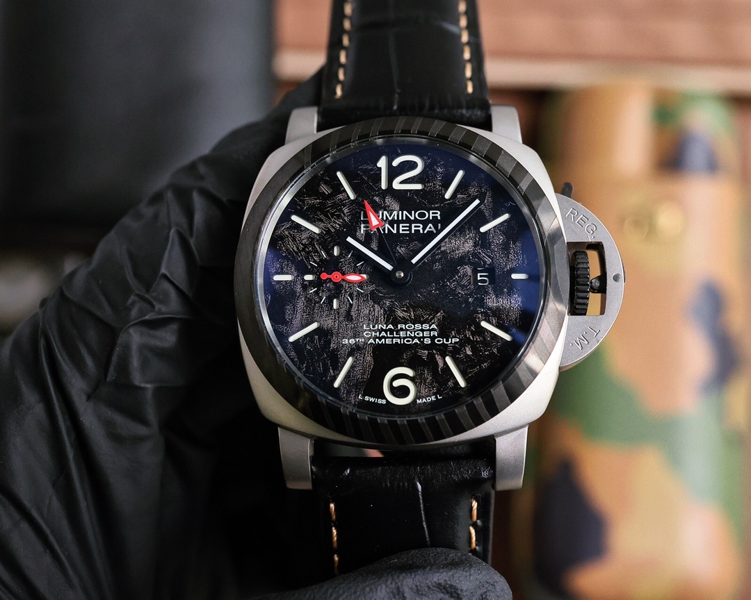 Panerai Luminor Luna Rosa GMT Men's watch PAM01096(1:1 replica) - Top club