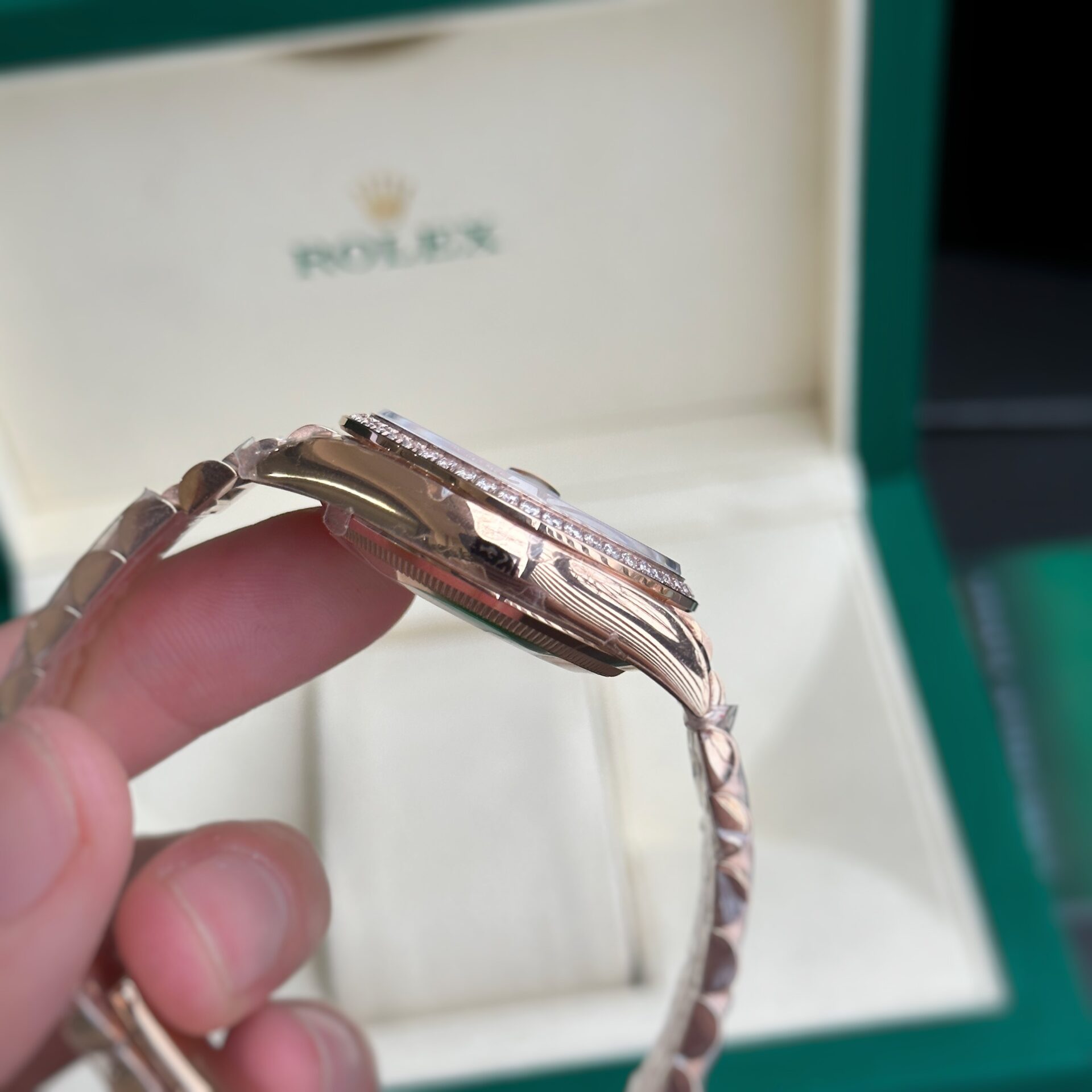 Rolex Day-Date Fake Watch Dial Chocolate EW Factory 36mm - Top club