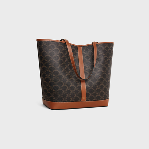 Replicate MEDIUM CABAS IN TRIOMPHE CANVAS AND CALFSKIN TAN(1:1 replica)1:1High-quality replica