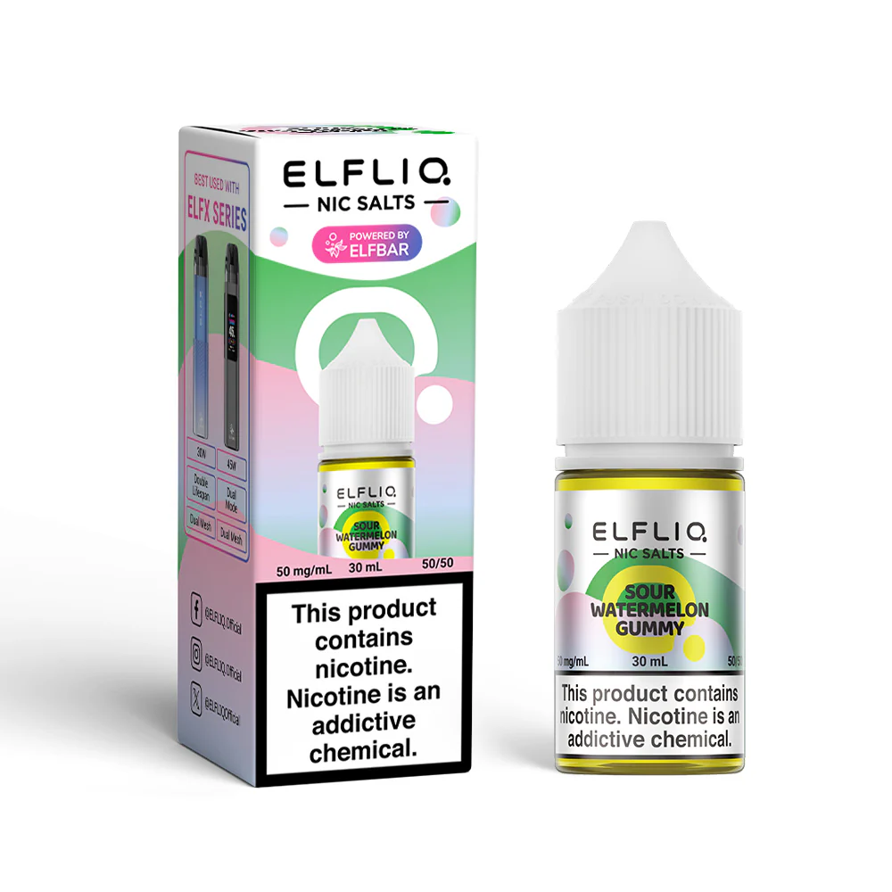 ELFLIQ e-liquid ai sali di nicotina 30ml