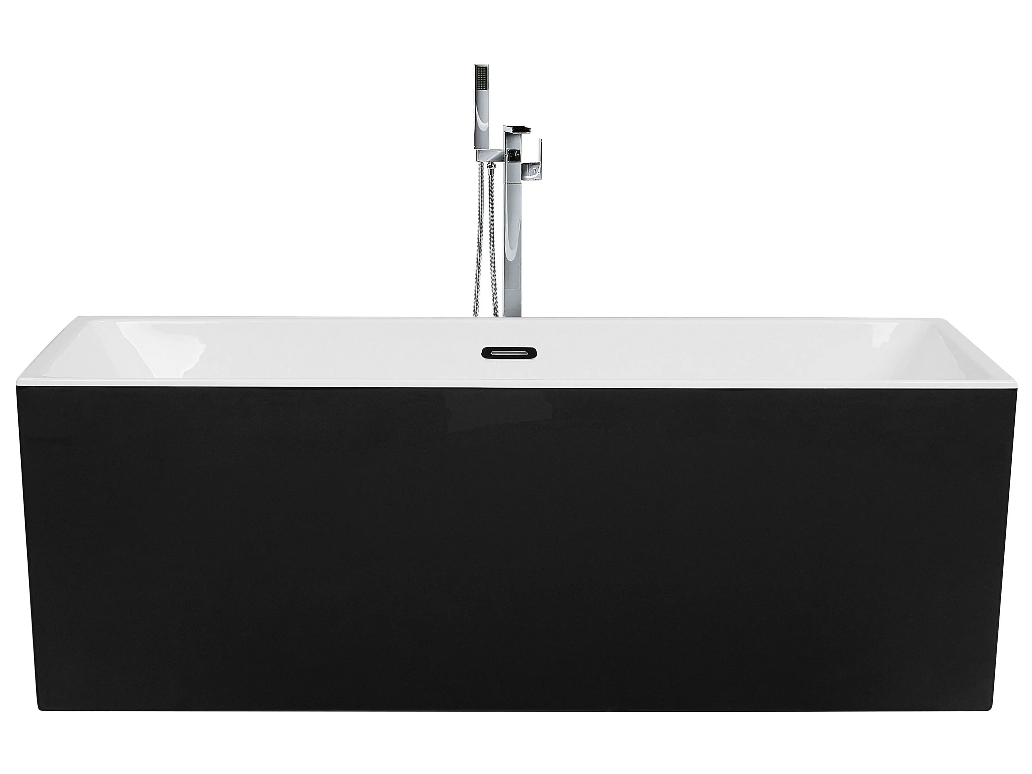 Freestanding Bathtub RIOS 1700 x 800 mm Black