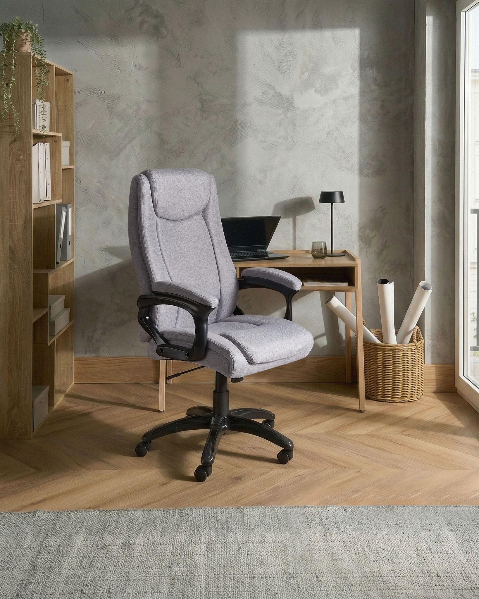 Executive Chair GRACEFUL Linen Grey