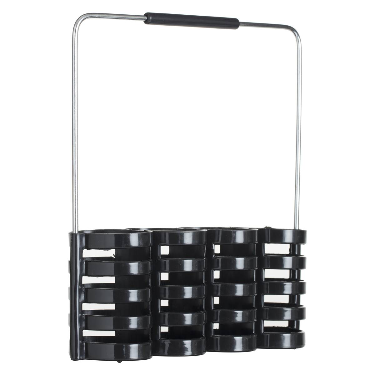 24-piece cutlery set "Geo" Black & White