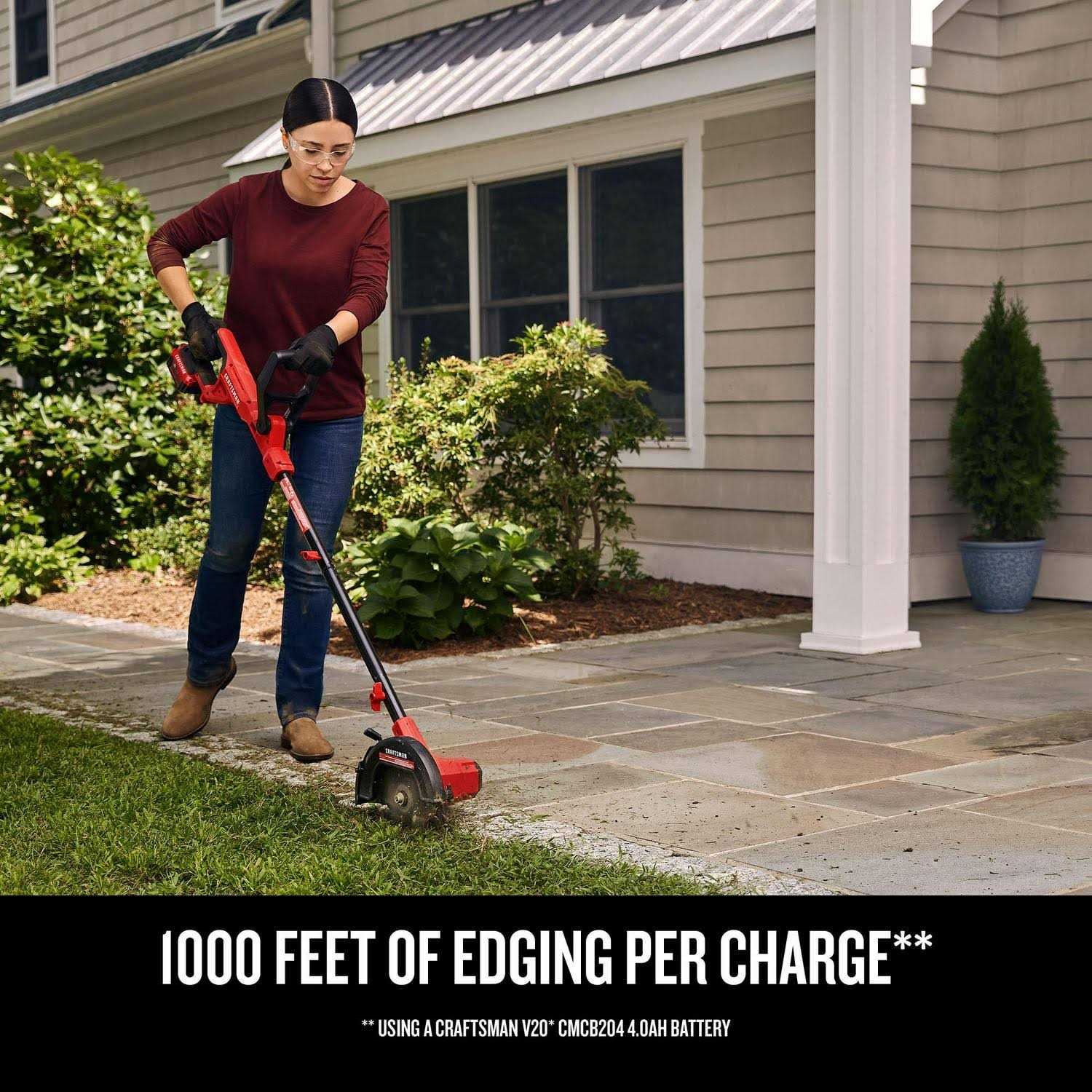 Craftsman V20 Cordless Lawn Edger Tool - CMCED400B - Image 5 Craftsman V20 Cordless Lawn Edger Tool - CMCED400B - Image 5