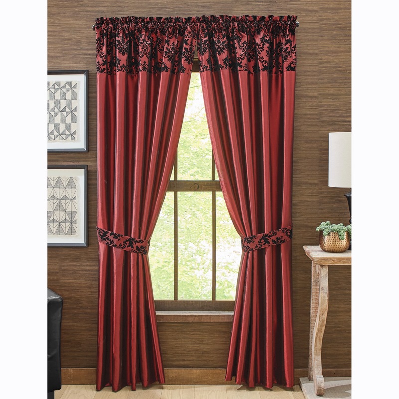 4-pc. Simone Window Set - MIDNIGHT VELVET CATALOG