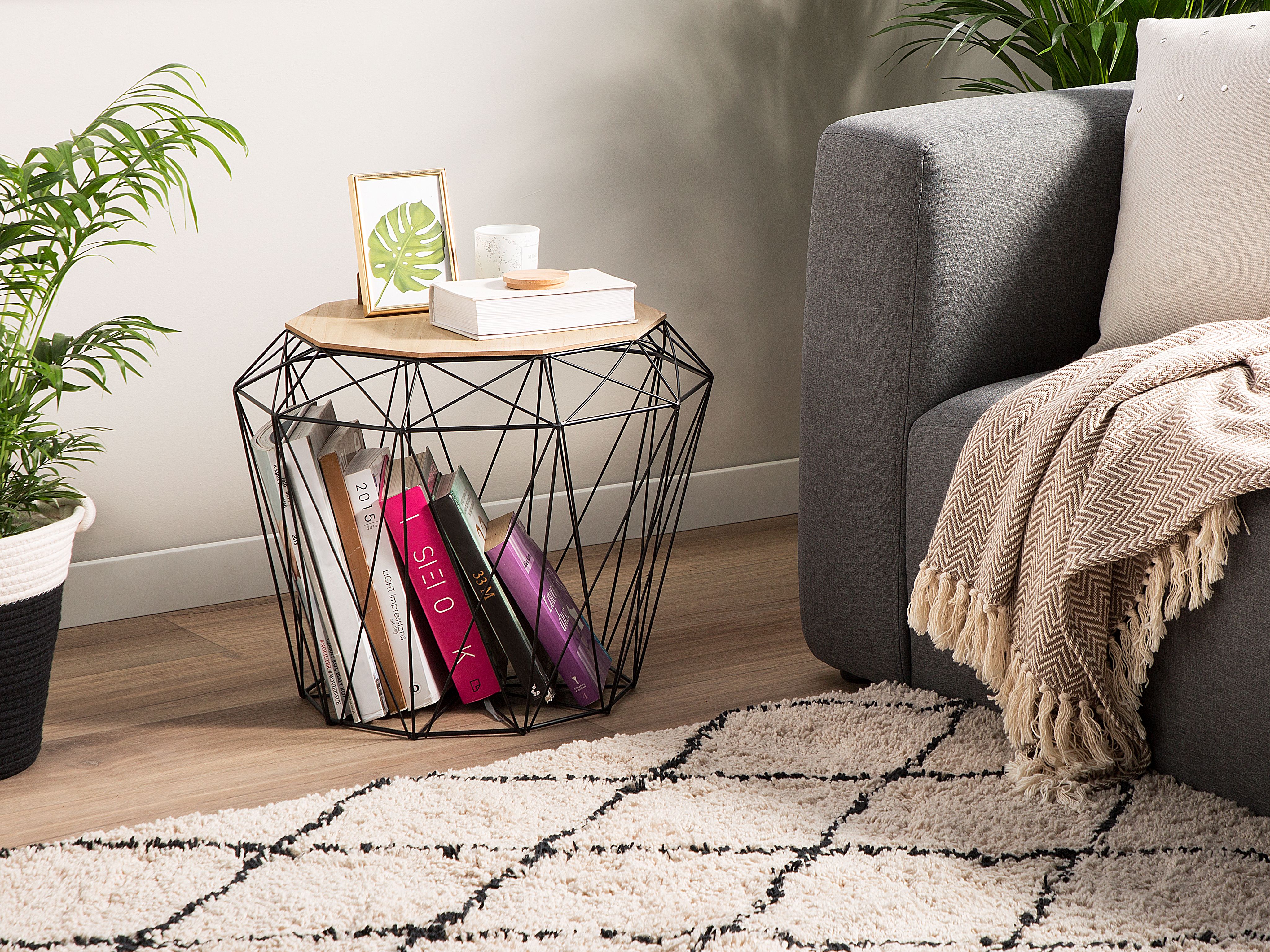Side Table ELIDA Black