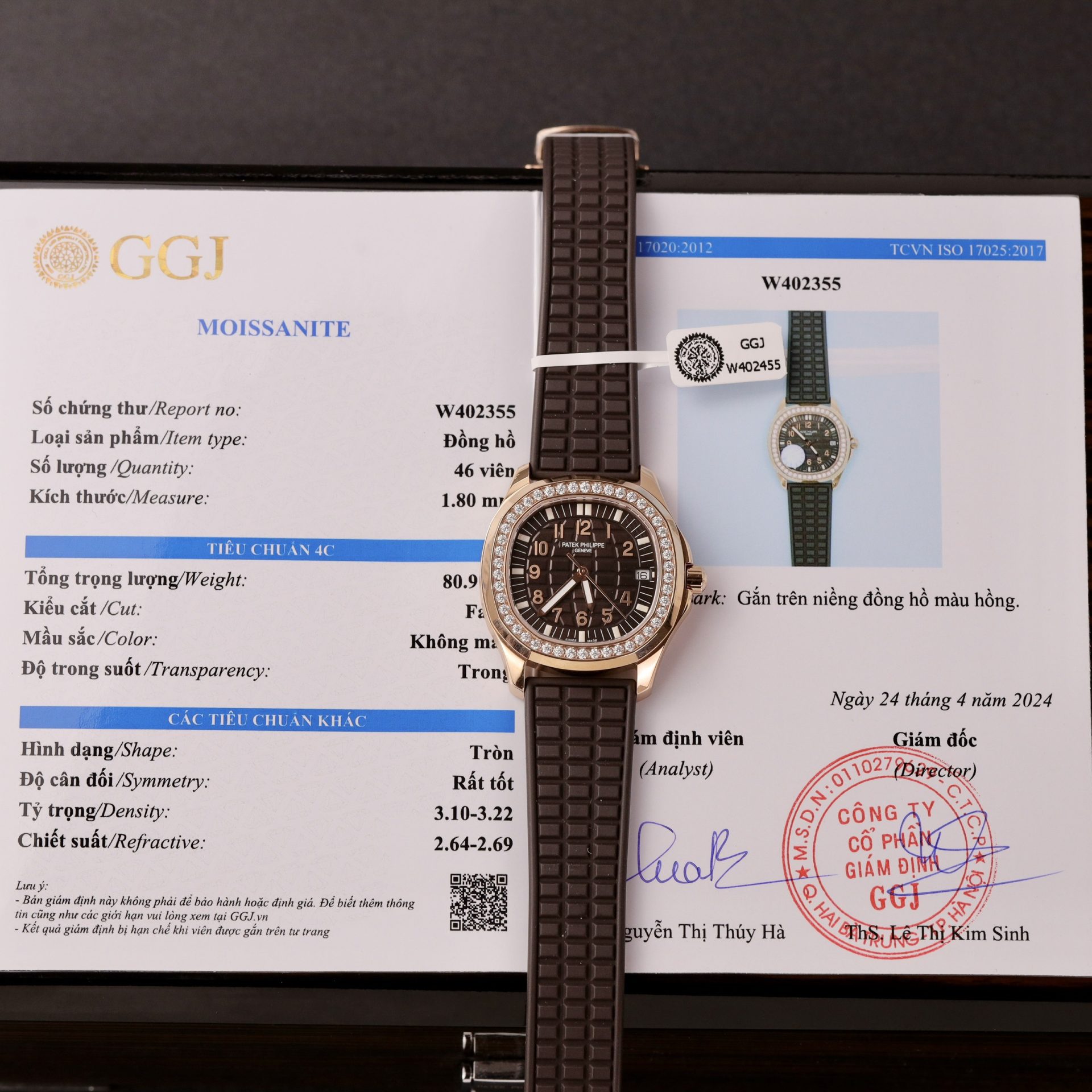 Patek Philippe Replica 1:1 Watch Aquanaut 5067 Mechanical Movement Moissanite Diamond Bezel 35.6mm - Top club