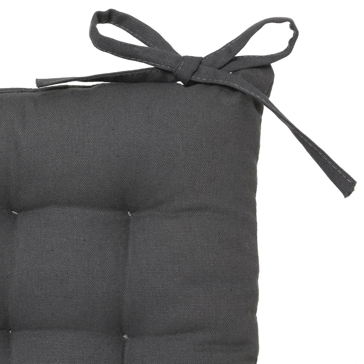 Chair cover Slate grey, 38x38 cm