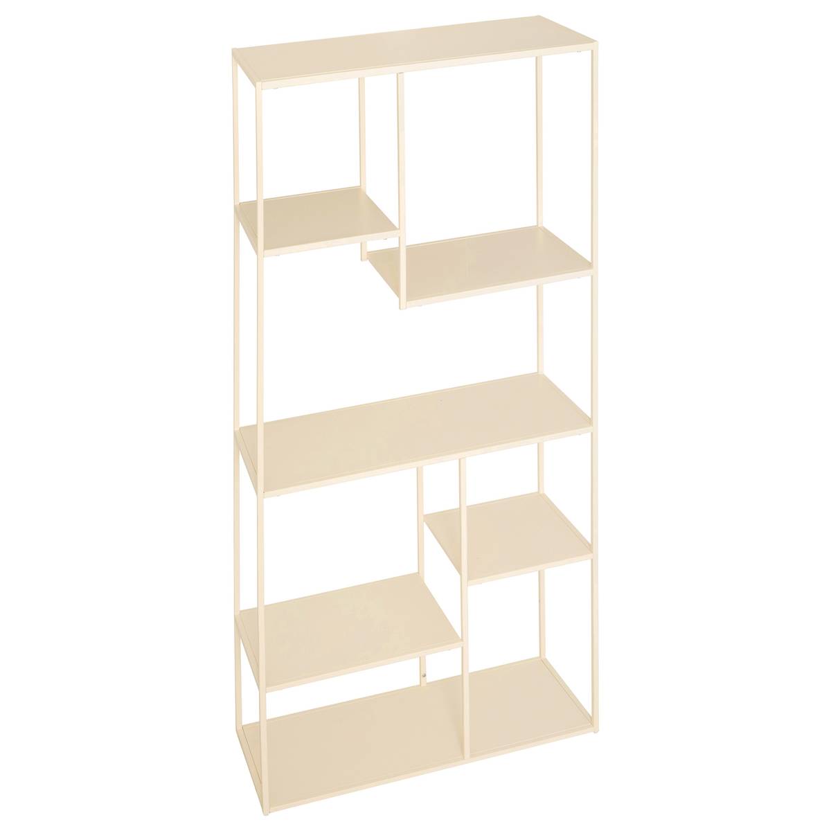 6-tier Shelf "Gota" Beige, 90x35 cm