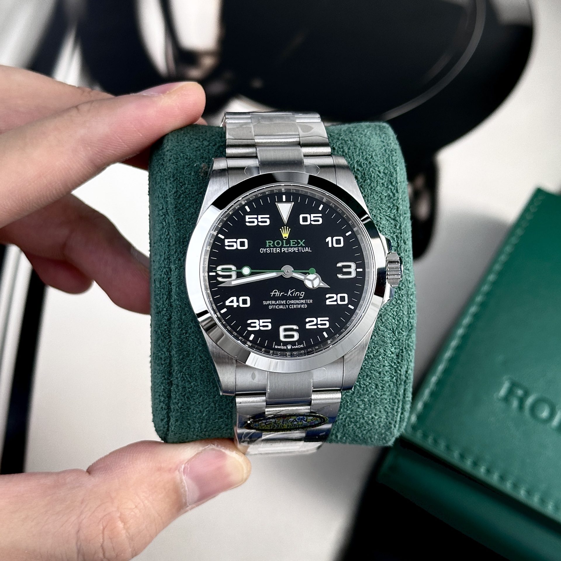 Rolex Replica 11 Watch Air King 126900 Factory Clean Highest Quality 40mm - Elite Watch Atelier