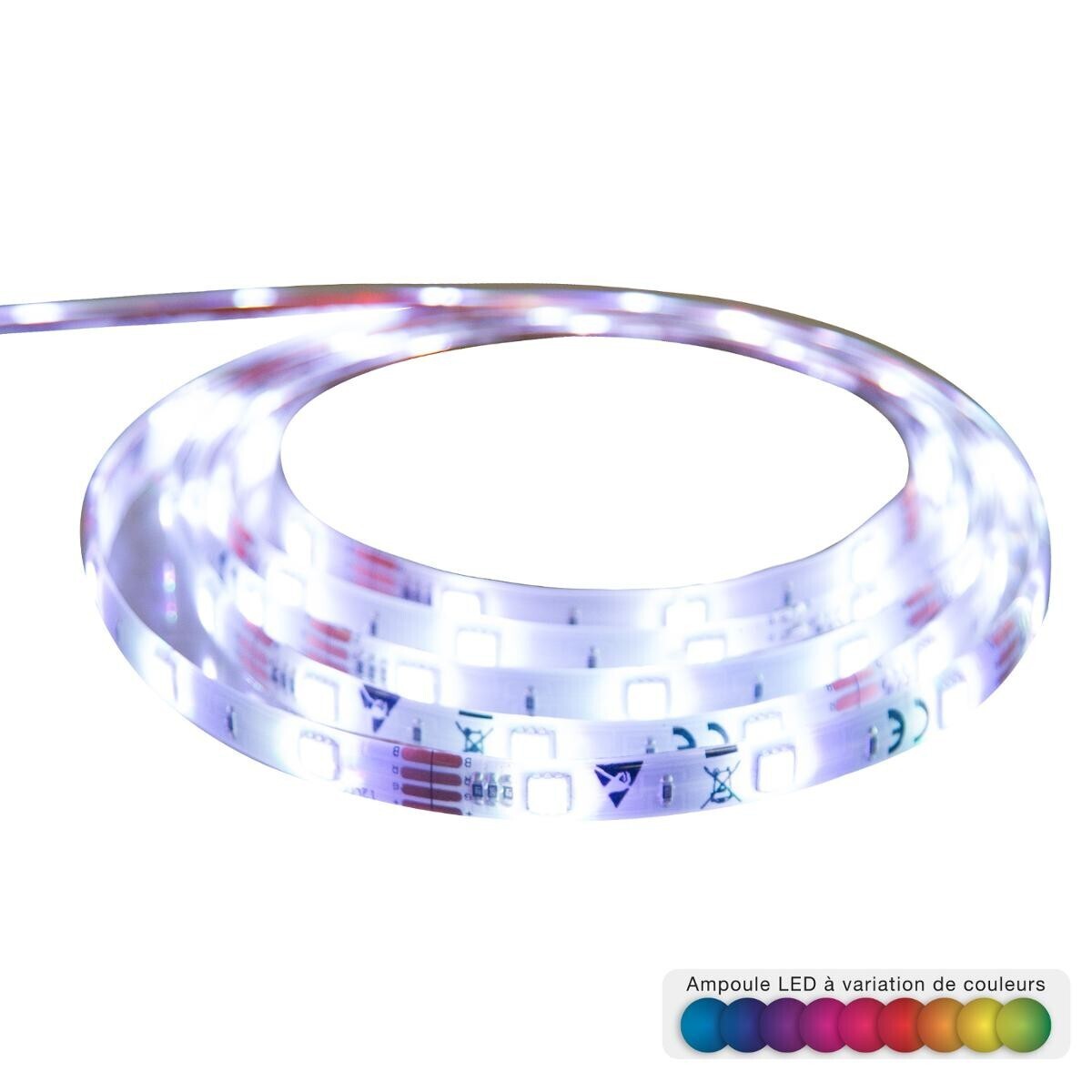 LED band Multicoloured, L.500 cm
