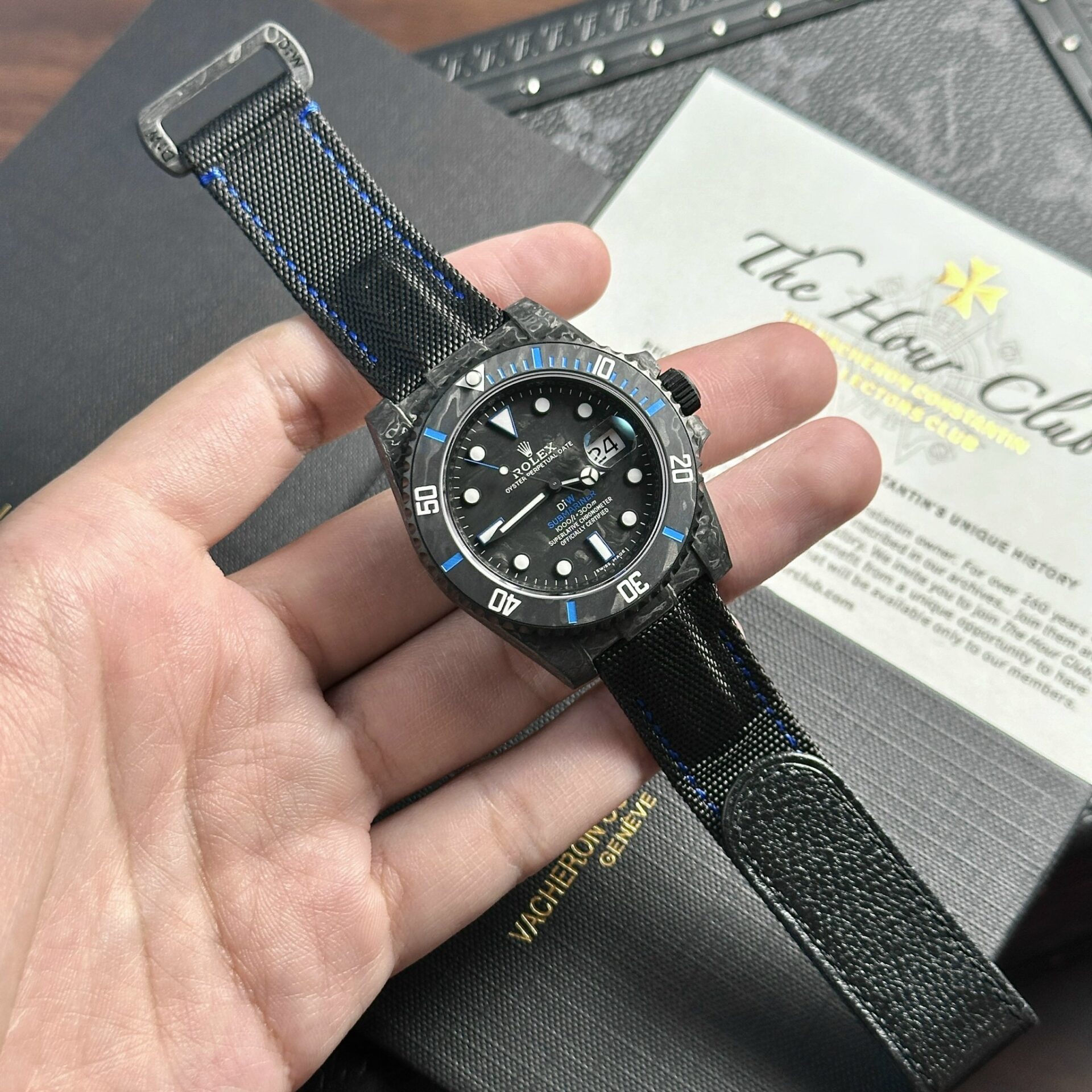 Rolex Best Replica Watch Submariner Diw Carbon Black 40mm - Top club