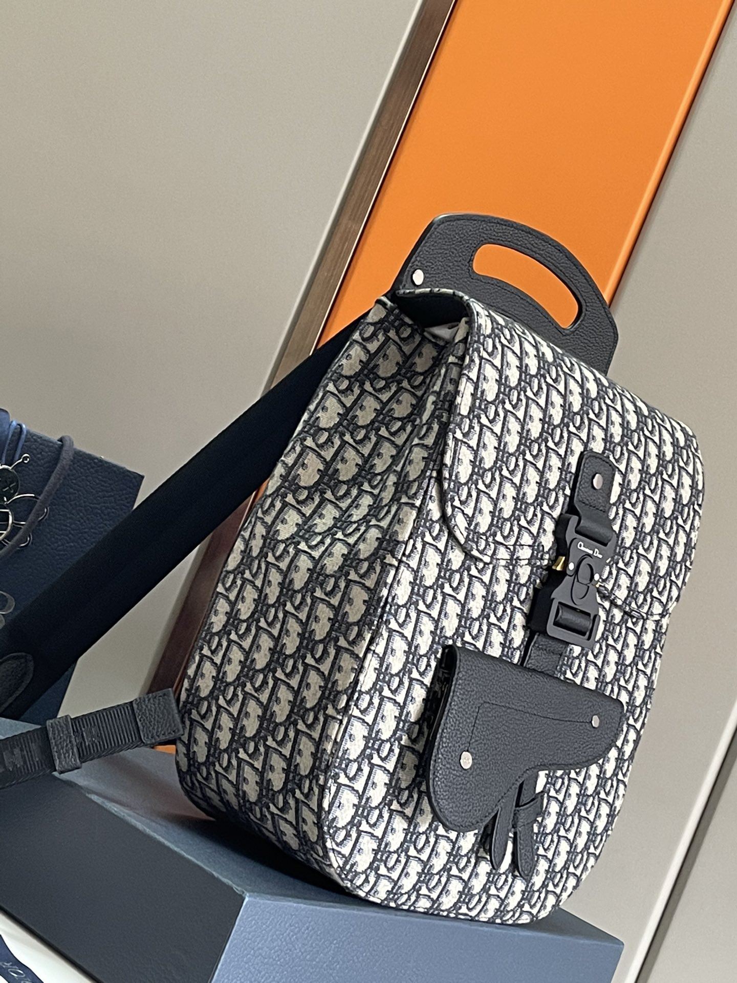 Gallop Backpack Beige For Women‎ 15.5 in/ 40cm CD 1ADBA011YKY_H27E1:1High-quality replica