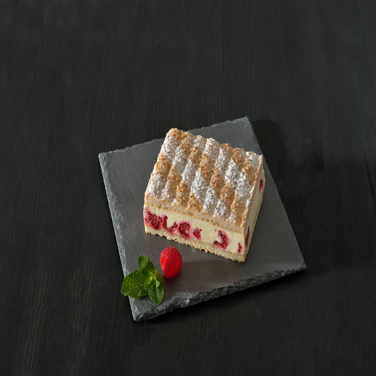 Presentation plate "Slate" 25x25 cm