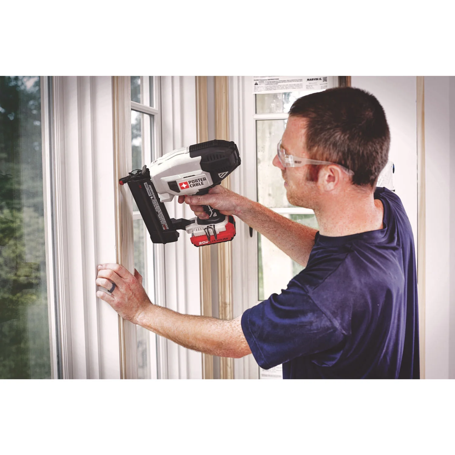 PORTER CABLE PCC790LA 20V MAX 18 GA Cordless Brad Nailer Kit - Image 4