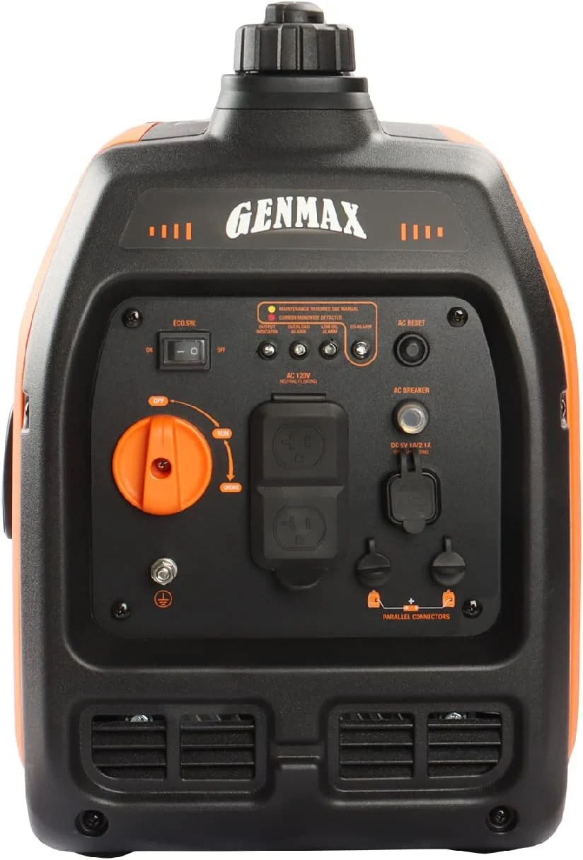 GENMAX Gas Inverter Generator - 2200 Starting Watts / 1800 Running Watts - Image 6 GENMAX Gas Inverter Generator - 2200 Starting Watts / 1800 Running Watts - Image 6