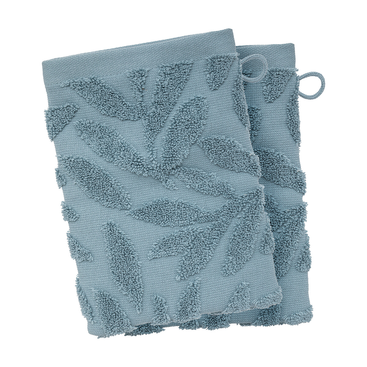 Set of 2 gloves, cotton Slate grey, 15x21 cm