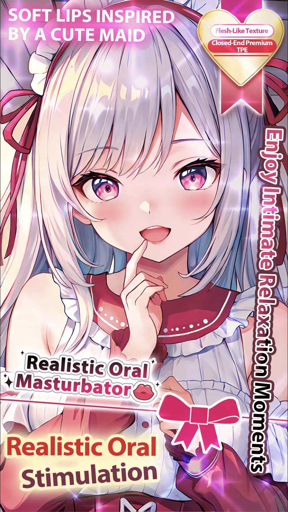 Dr.YUU Realistic Mouth Stroker Video Showing Lips, Teeth, Tongue Canal and Deep Throat Design