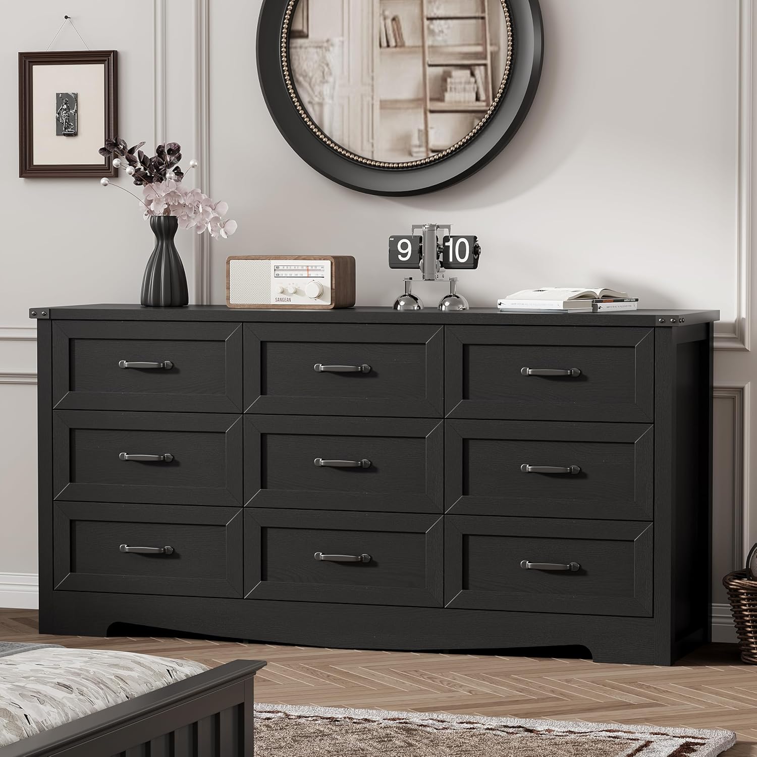 Dresser for Bedroom with 9 Drawers, 59